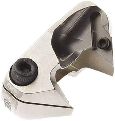 Seco - Series Crownloc Plus, 19mm ID, 40mm Overall Diam, 20mm OAL Drilling Chamfer Ring - VCGX090202 Insert, 45° Chamfer, 2 Inserts - Exact Tool & Supply