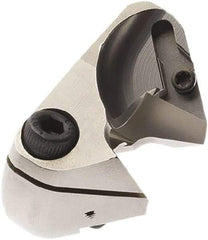 Seco - Series Crownloc Plus, 16mm ID, 40mm Overall Diam, 20mm OAL Drilling Chamfer Ring - VCGX090202 Insert, 45° Chamfer, 2 Inserts - Exact Tool & Supply
