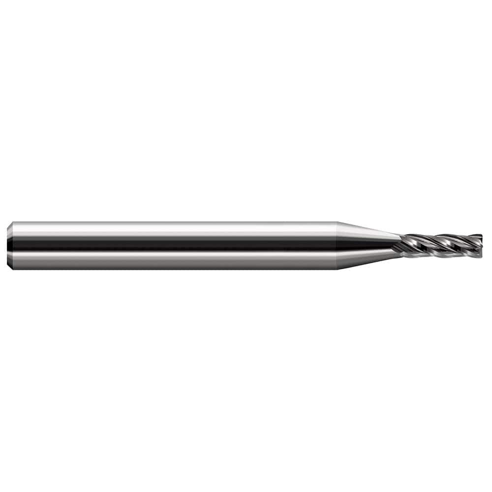 Harvey Tool - 1/8" Diam 2 Flute Solid Carbide 1/64" Corner Radius - Exact Tool & Supply
