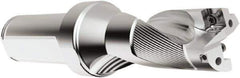Seco - 70mm Max Drill Depth, 2xD, 35mm Diam, Indexable Insert Drill - 2 Inserts, 32mm Shank Diam, Straight Shank - Exact Tool & Supply