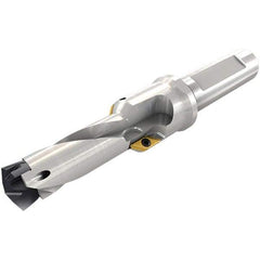 Iscar - 0.787 to 0.823" Diam, 1.65" Max Drill Depth, 1" Shank Diam, 5.28" OAL, Replaceable Tip Drill - AOMT, FCP, HCP-IQ, ICG, ICK, ICK-2M, ICM, ICP, iCP-2M, QCP-2M Insert, 20 Seat Size, DCNT Toolholder, Series Pre-Thread - Exact Tool & Supply