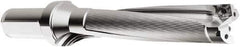 Seco - 125mm Max Drill Depth, 5xD, 25mm Diam, Indexable Insert Drill - 2 Inserts, 32mm Shank Diam, Straight Shank - Exact Tool & Supply