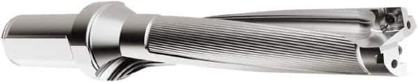 Seco - 225mm Max Drill Depth, 5xD, 45mm Diam, Indexable Insert Drill - 2 Inserts, 40mm Shank Diam, Straight Shank - Exact Tool & Supply