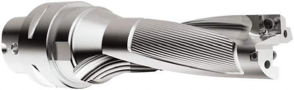 Seco - 66mm Max Drill Depth, 3xD, 22mm Diam, Indexable Insert Drill - 2 Inserts, C4 Modular Connection Shank - Exact Tool & Supply