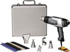 Steinel - 120 to 1,150°F Heat Setting, 4 to 13 CFM Air Flow, Heat Gun Kit - 120 Volts, 13.3 Amps, 1,600 Watts, 6' Cord Length - Exact Tool & Supply