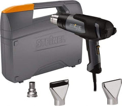 Steinel - 120 to 1,100°F Heat Setting, 4 to 13 CFM Air Flow, Heat Gun Kit - 120 Volts, 12 Amps, 1,400 Watts, 6' Cord Length - Exact Tool & Supply