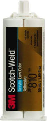 3M - 48.5 mL Cartridge Two Part Acrylic Adhesive - 10 min Working Time - Exact Tool & Supply