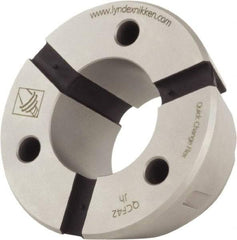 Lyndex - 1-1/2", Series QCFC42, QCFC Specialty System Collet - 1-1/2" Collet Capacity, 0.0004" TIR - Exact Tool & Supply