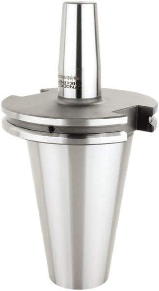 Lyndex - 1/4" Hole Diam, CAT40 Taper Shank Shrink Fit Tool Holder & Adapter - 3.15" Projection, 0.83" Nose Diam, Through Coolant - Exact Tool & Supply