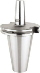 Lyndex - 1/4" Hole Diam, CAT40 Taper Shank Shrink Fit Tool Holder & Adapter - 3.15" Projection, 0.83" Nose Diam, Through Coolant - Exact Tool & Supply