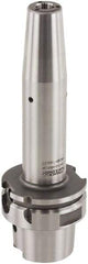 Lyndex - 1" Hole Diam, HSK63A Taper Shank Shrink Fit Tool Holder & Adapter - 6.3" Projection, 1.73" Nose Diam, Through Coolant - Exact Tool & Supply