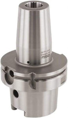 Lyndex - 1/4" Hole Diam, HSK100A Taper Shank Shrink Fit Tool Holder & Adapter - 3.54" Projection, 0.83" Nose Diam, Through Coolant - Exact Tool & Supply