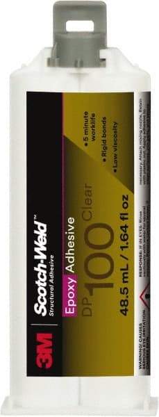 3M - 48.5 mL Cartridge Epoxy - 18 to 25 min Working Time - Exact Tool & Supply