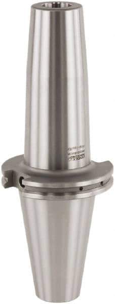 Lyndex - 1-1/4" Hole Diam, CAT50 Taper Shank Shrink Fit Tool Holder & Adapter - 5.12" Projection, 1.73" Nose Diam, Through Coolant - Exact Tool & Supply