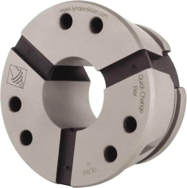 Lyndex - 2-5/32", Series QCFC65, QCFC Specialty System Collet - 2-5/32" Collet Capacity, 0.0004" TIR - Exact Tool & Supply