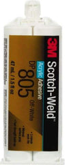3M - 48.5 mL Cartridge Two Part Acrylic Adhesive - 3 to 4 min Working Time - Exact Tool & Supply