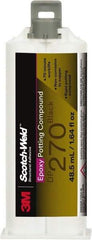 3M - 48.5 mL Cartridge Epoxy - 60 to 70 min Working Time - Exact Tool & Supply