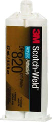 3M - 48.5 mL Cartridge Two Part Acrylic Adhesive - 15 to 20 min Working Time - Exact Tool & Supply