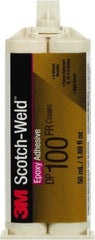 3M - 48.5 mL Cartridge Epoxy - 5 min Working Time - Exact Tool & Supply