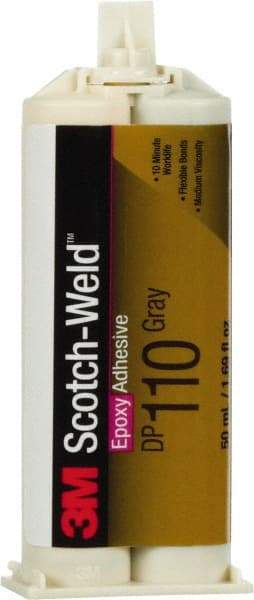 3M - 48.5 mL Cartridge Epoxy - 8 to 13 min Working Time - Exact Tool & Supply