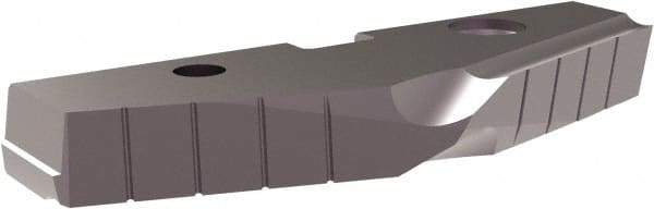 Allied Machine and Engineering - 94mm Diam x 7/16" Thick, Seat Code 7, 144° Included Angle Spade Drill Insert - TiAlN Coated, Cobalt, Grade Super Cobalt, Series T-A - Exact Tool & Supply