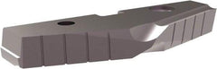Allied Machine and Engineering - 94mm Diam x 7/16" Thick, Seat Code 7, 144° Included Angle Spade Drill Insert - TiAlN Coated, Cobalt, Grade Super Cobalt, Series T-A - Exact Tool & Supply