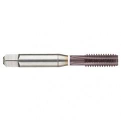 1/2-13 Dia. - 2B - 4 FL - Cobalt Straight Flute Semi-Bott White Ring Tap - Firex - Exact Tool & Supply