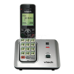 vtech - Office Machine Supplies & Accessories; Office Machine/Equipment Accessory Type: Cordless Phone System ; For Use With: Office Use ; Color: Black; Silver - Exact Tool & Supply