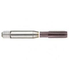 1/4-28 Dia. - 2B - 4 FL - Cobalt Straight Flute Semi-Bott White Ring Tap - Firex - Exact Tool & Supply
