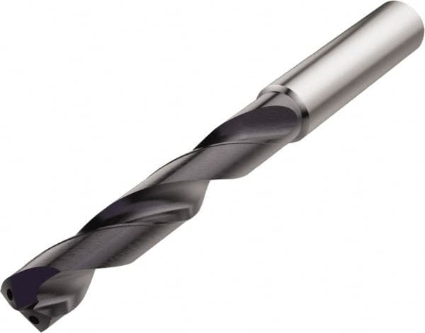 Seco - 7.7mm 140° Solid Carbide Jobber Drill - Exact Tool & Supply