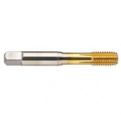 M6 x 1.0 Dia. - 6HX - 4 FL - Cobalt Semi-Bott Tap FORM-C-TiN - Exact Tool & Supply