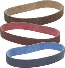 WALTER Surface Technologies - 1-1/2" Wide x 30" OAL, Aluminum Oxide/Silicon Carbide Abrasive Belt - Aluminum Oxide/Silicon Carbide, Fine, Nonwoven - Exact Tool & Supply