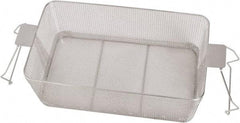 CREST ULTRASONIC - Stainless Steel Parts Washer Basket - 5.177" High, Use with Parts Washers - Exact Tool & Supply