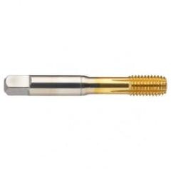 1/4-20 Dia. - 2B - 4 FLX -  Cobalt Semi-Bott Tap FORM-C-TiN - Exact Tool & Supply