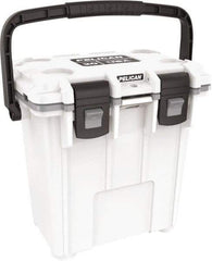 Pelican Products, Inc. - 20 Qt Cooler - Polypropylene, White/Gray - Exact Tool & Supply