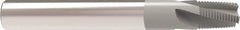Allied Machine and Engineering - 1 - 11-1/2 NPT, 0.745" Cutting Diam, 5 Flute, Solid Carbide Helical Flute Thread Mill - Internal/External Thread, 1-7/32" LOC, 39mm OAL, 3/4" Shank Diam - Exact Tool & Supply
