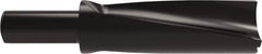 Allied Machine and Engineering - Series APX 83, Head Connection 00, 3xD, 2" Shank Diam, Drill Body - 12-5/16" Drill Body Length to Flange, W8303H Toolholder, 16" OAL, Through Coolant - Exact Tool & Supply