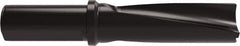 Allied Machine and Engineering - Series APX 57, Head Connection 00, 3xD, 2" Shank Diam, Drill Body - 9.5468" Drill Body Length to Flange, W5703H Toolholder, 14" OAL, Through Coolant - Exact Tool & Supply