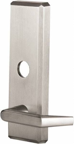 Stanley - Satin Chrome Finish, Steel Lever Trim - Nonhanded, For Exit Devices - Exact Tool & Supply