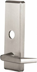 Stanley - Satin Chrome Finish, Steel Lever Trim - Nonhanded, For Exit Devices - Exact Tool & Supply