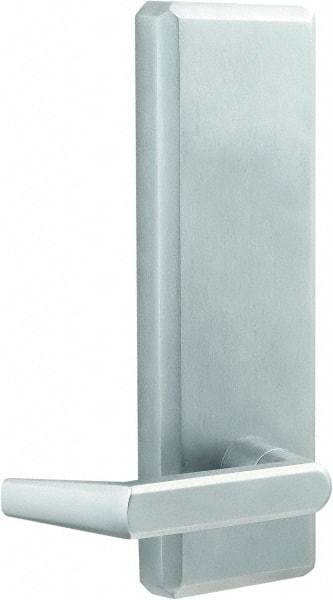 Stanley - Satin Chrome Finish, Steel Lever Trim - Nonhanded, For Exit Devices - Exact Tool & Supply