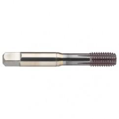 1/4-20 Dia. - 2B - 4 FLX -  Cobalt Semi-Bott Tap FORM-C- TiCN - Exact Tool & Supply