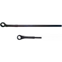 Wright Tool & Forge - Box Wrenches; Wrench Type: Striking ; Tool Type: Offset ; Size (Inch): 2 ; Number of Points: 12 ; Head Type: Single End ; Finish/Coating: Black - Exact Tool & Supply