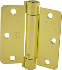 Hager - Specialty Hinges   Type: Self Closing Hinge    Length (Inch): 3-1/2 - Exact Tool & Supply