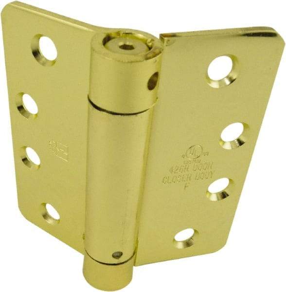 Hager - Specialty Hinges   Type: Self Closing Hinge    Length (Inch): 4 - Exact Tool & Supply