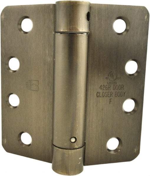 Hager - Specialty Hinges   Type: Self Closing Hinge    Length (Inch): 4 - Exact Tool & Supply