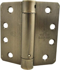 Hager - Specialty Hinges   Type: Self Closing Hinge    Length (Inch): 4 - Exact Tool & Supply