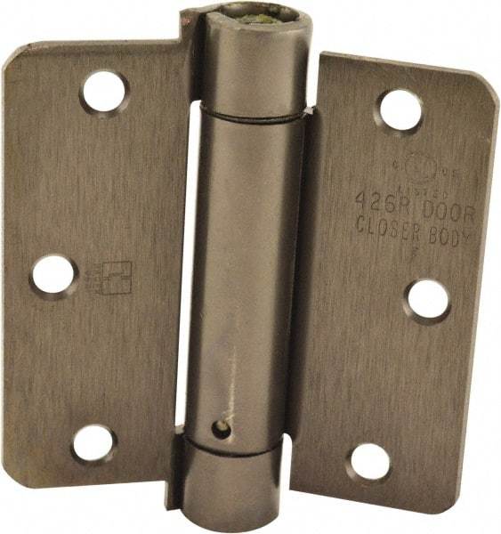 Hager - Specialty Hinges   Type: Self Closing Hinge    Length (Inch): 3-1/2 - Exact Tool & Supply