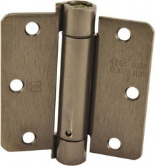 Hager - Specialty Hinges   Type: Self Closing Hinge    Length (Inch): 3-1/2 - Exact Tool & Supply