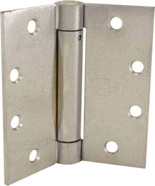 Hager - Specialty Hinges   Type: Self Closing Hinge    Length (Inch): 4-1/2 - Exact Tool & Supply